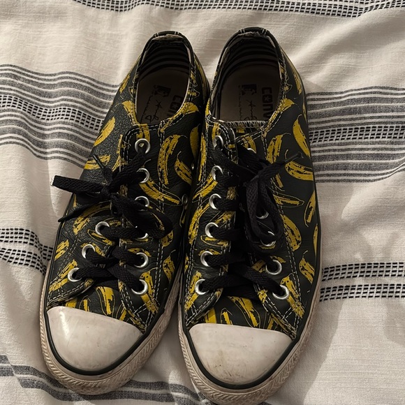 Banana print converse size 8 - Picture 1 of 5